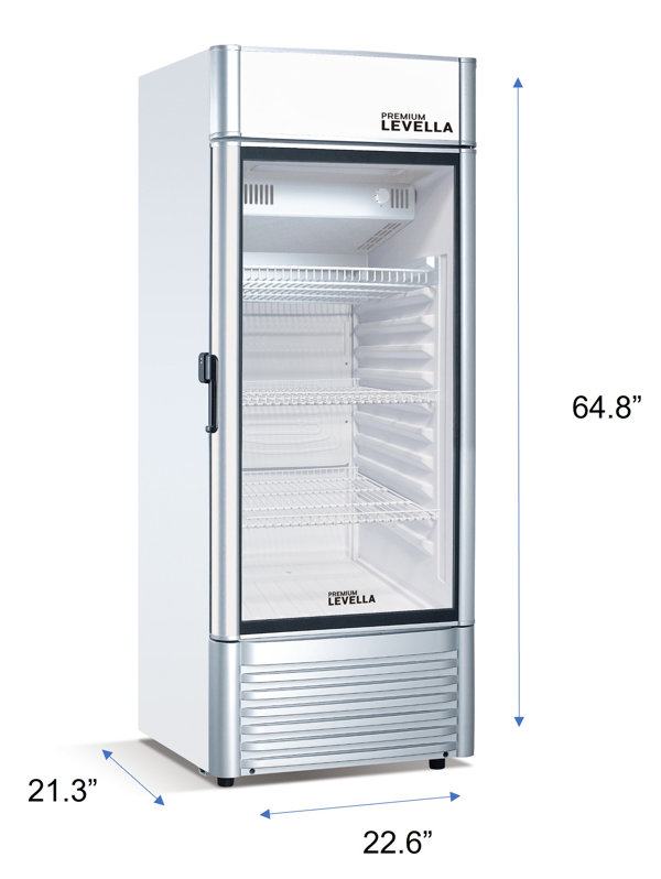 Premium Levella 6.5 Cu. Ft. Commercial Upright Display